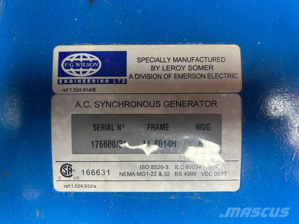 FG Wilson P-500P1 - 500 kVA Used generator - DPX-12680 مولدات ديزل