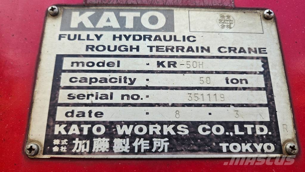 Kato SS 500 Ruwterrein kranen