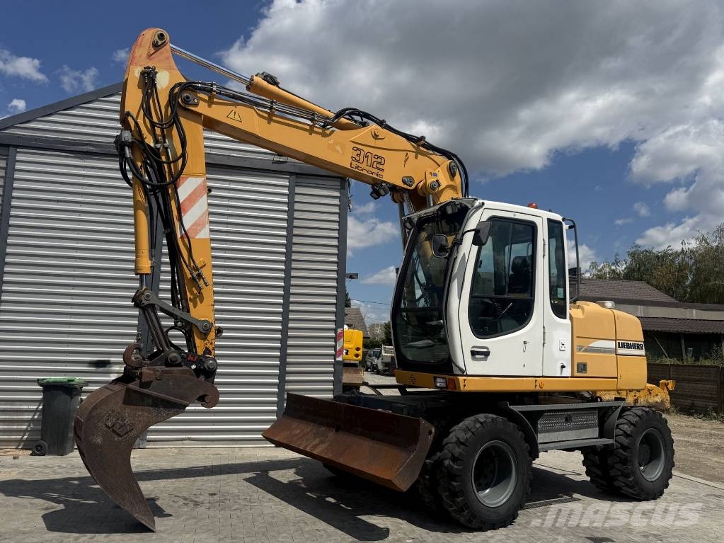 Liebherr A 312 Wielgraafmachines