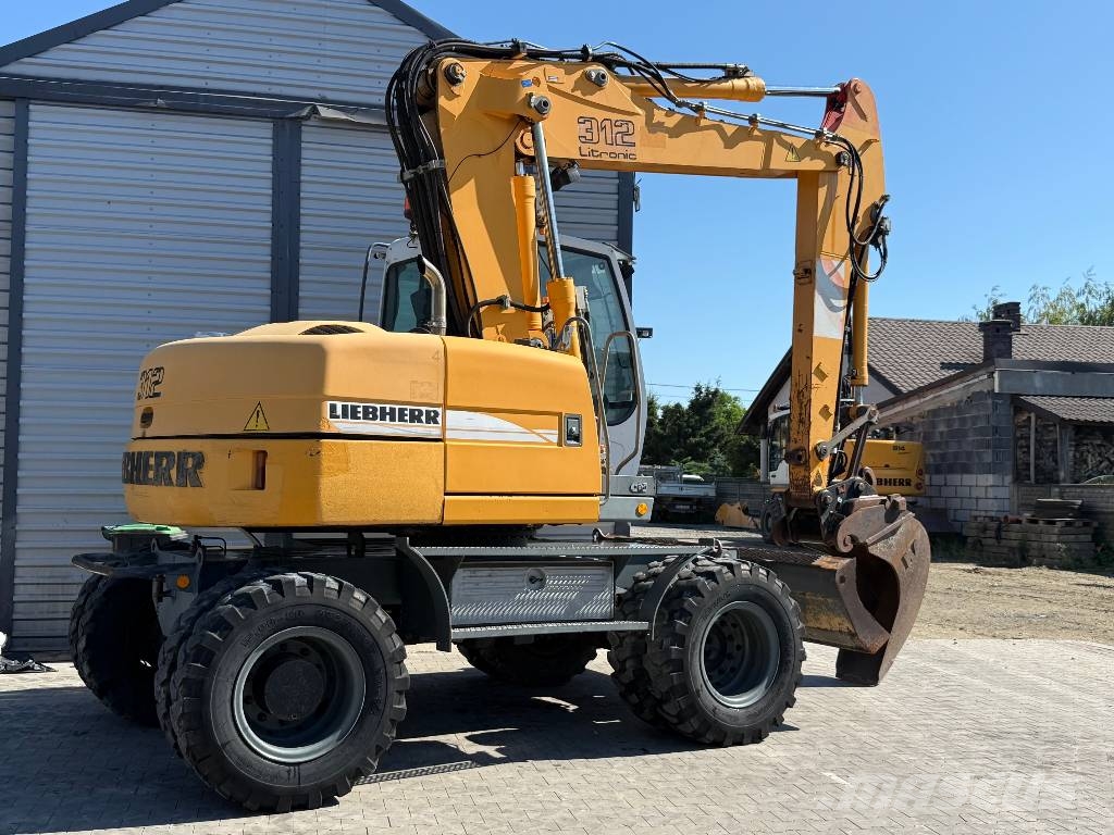 Liebherr A 312 Wielgraafmachines