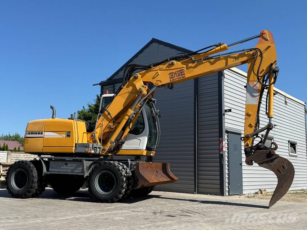 Liebherr A 312 Wielgraafmachines