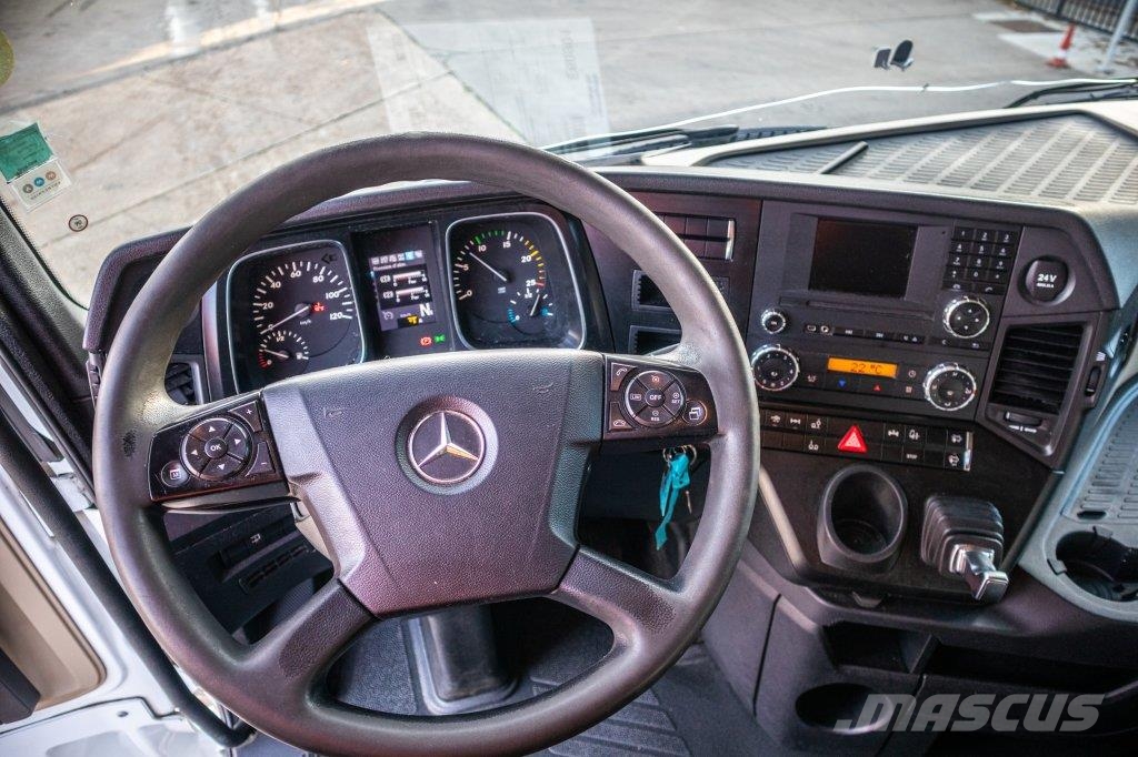 Mercedes-Benz ACTROS 2548-6x2+VOITH شاحنات بغطاء جانبي