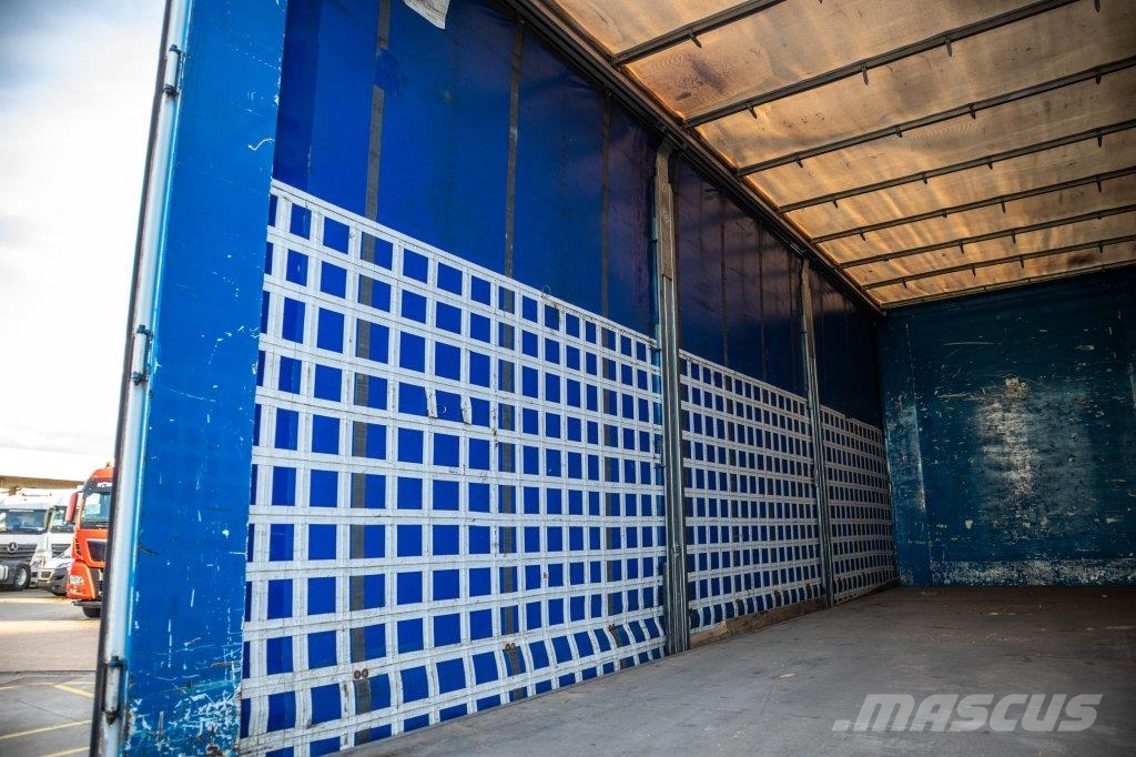 Mercedes-Benz ACTROS 2548-6x2+VOITH شاحنات بغطاء جانبي
