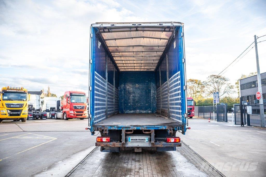 Mercedes-Benz ACTROS 2548-6x2+VOITH شاحنات بغطاء جانبي