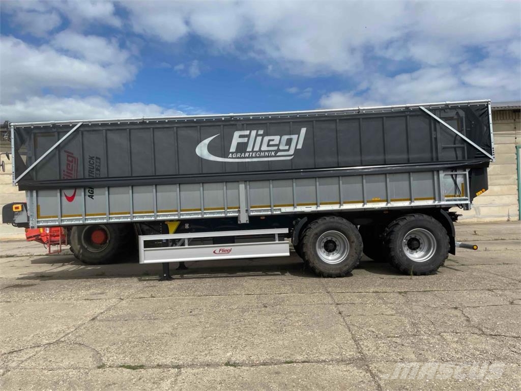 Fliegl Abschiebe-Sattelauflieger ASS 298 Agro-Truck 农业机械-其他