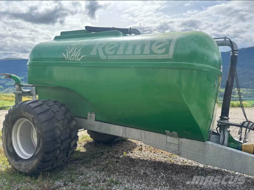Reime 9000 Liter Sivi gübre ve ilaç tankerleri