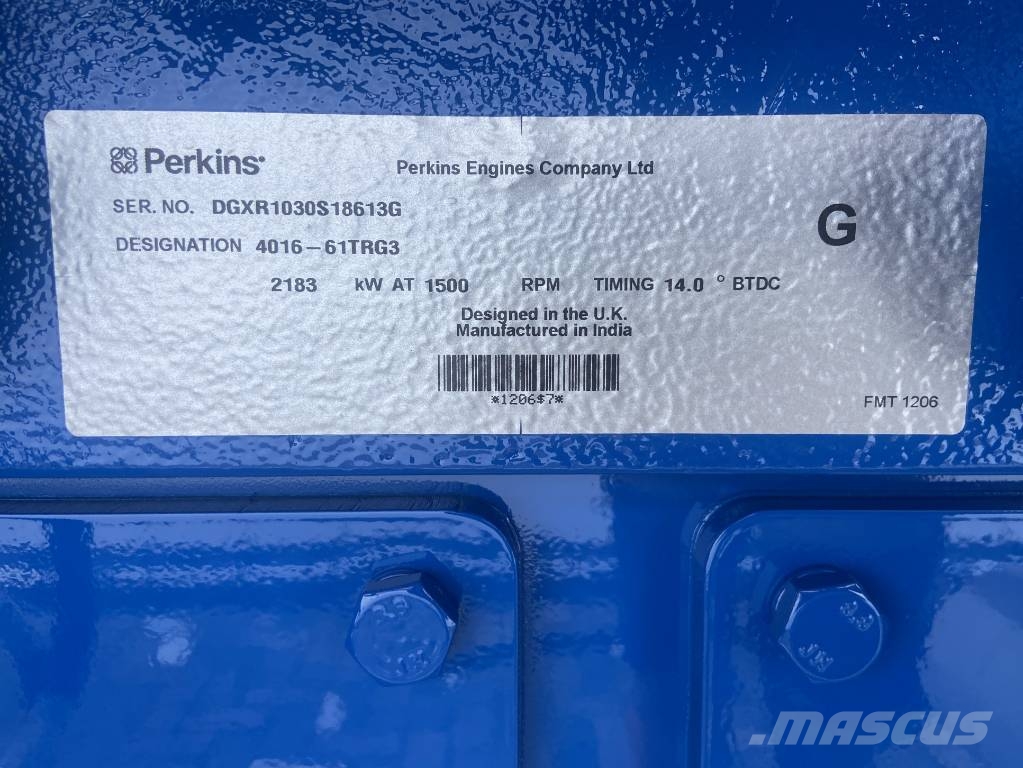 FG Wilson P2500-3 - 2500 kVA Genset - DPX-16035-O Diiselgeneraatorid