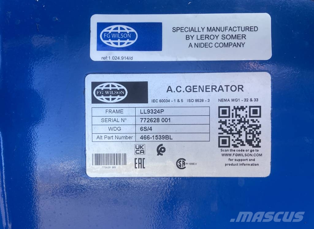 FG Wilson P2500-3 - 2500 kVA Genset - DPX-16035-O Diiselgeneraatorid