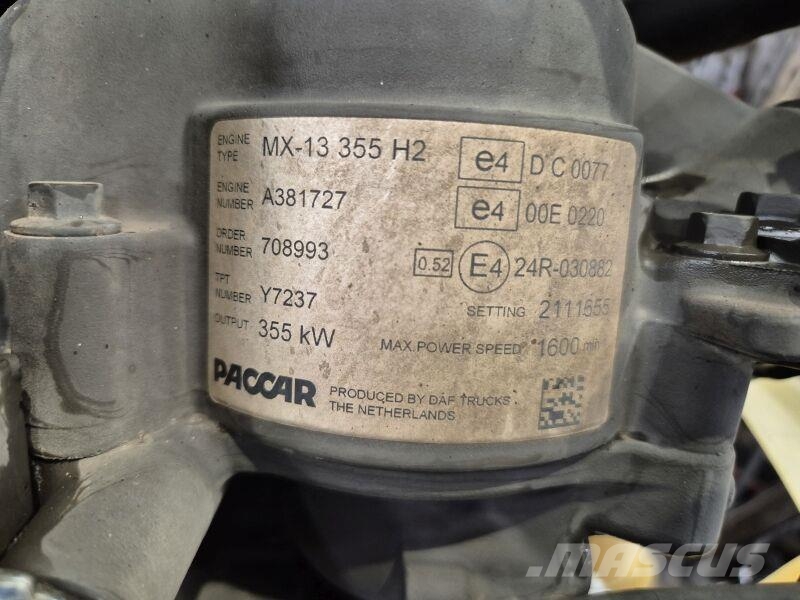 DAF MX-13 355 H2 Moottorit
