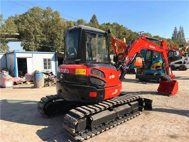 Kubota U 55 Mini ekskavatörler, 7 tona dek