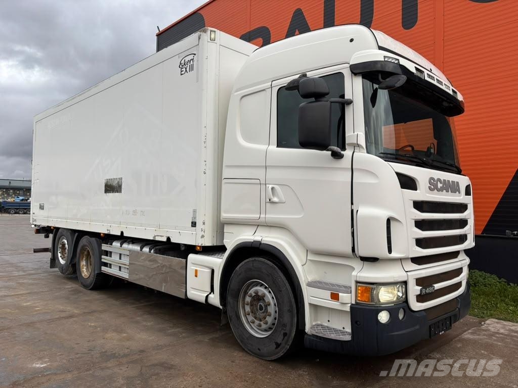 Scania R 480 6x2 ADR ! / RETARDER / BOX L=7219 mm Furgoonautod