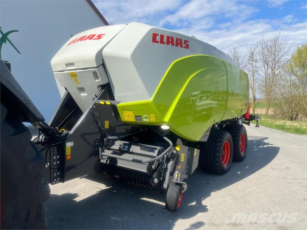 CLAAS Quadrant 5200 RC + Stapelwagen Quadro Pac V, neuwe محزمات مربعة