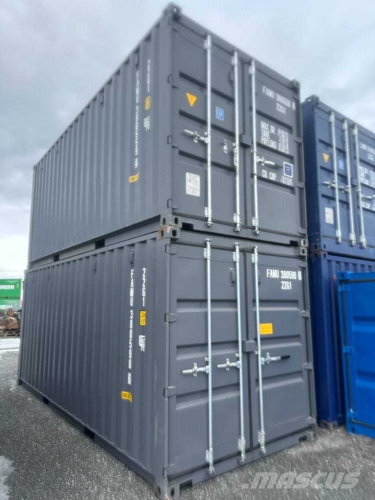 Sjöfartscontainer 20fot dubbla dörrar ny 20fots co Shipping containers