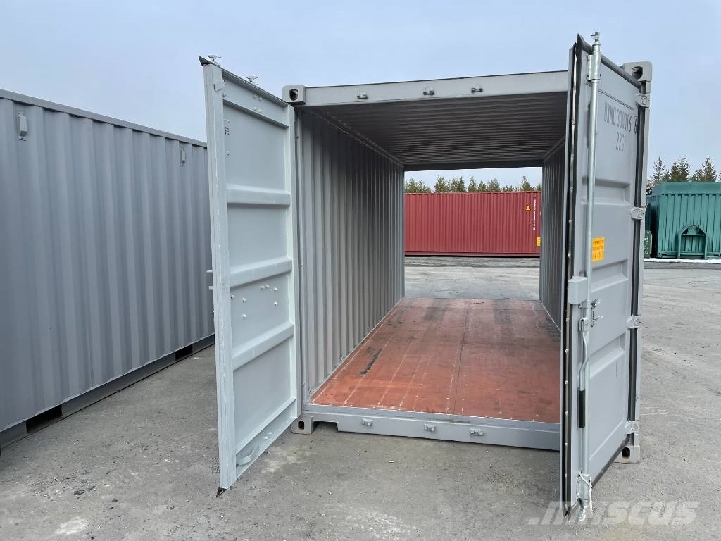 Sjöfartscontainer 20fot dubbla dörrar ny 20fots co Shipping containers