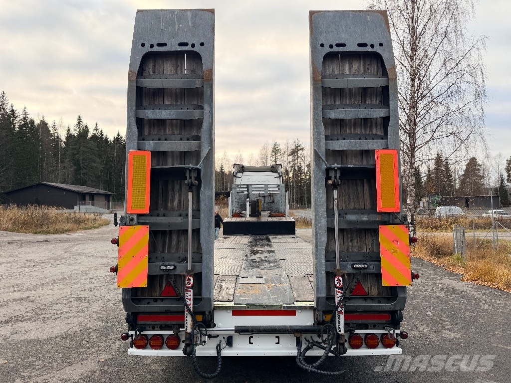 Faymonville MAX 100 jatkettava pokkakärry Poluprikolice labudice