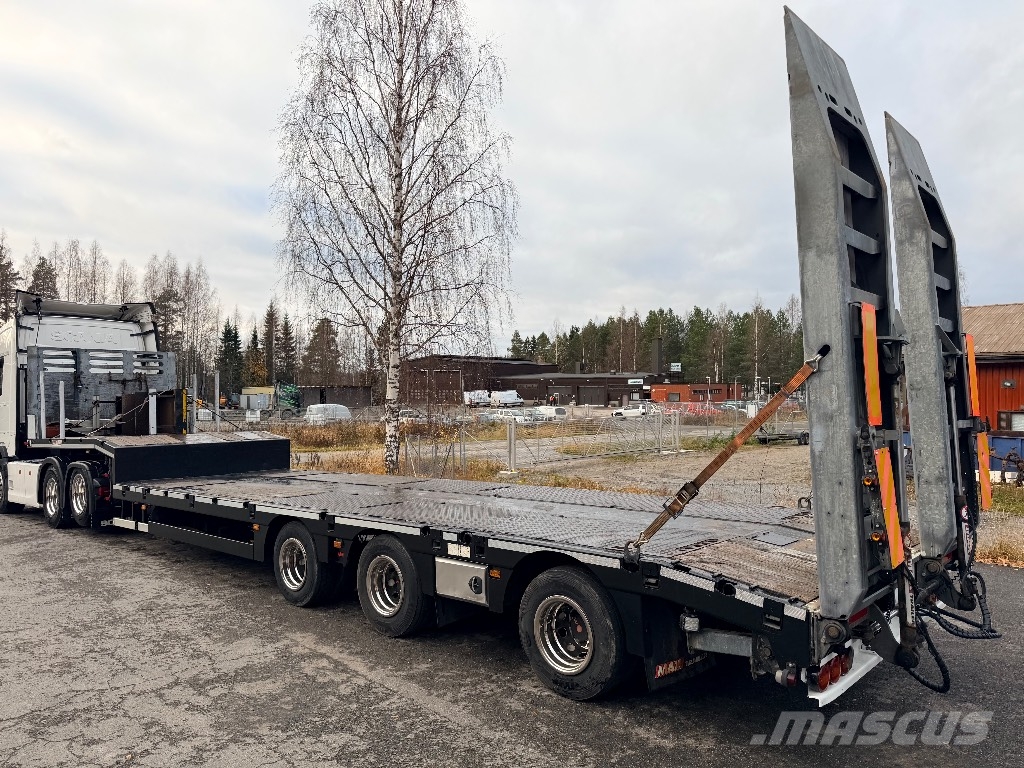 Faymonville MAX 100 jatkettava pokkakärry Poluprikolice labudice