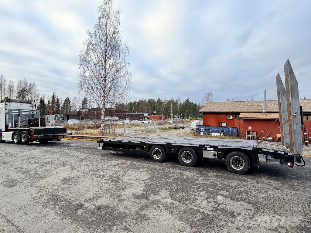 Faymonville MAX 100 jatkettava pokkakärry Poluprikolice labudice
