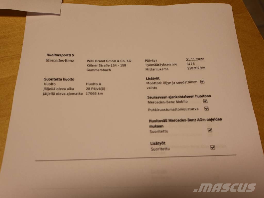 Mercedes-Benz Sprinter 516 CDI 4x4 Pakettiautot