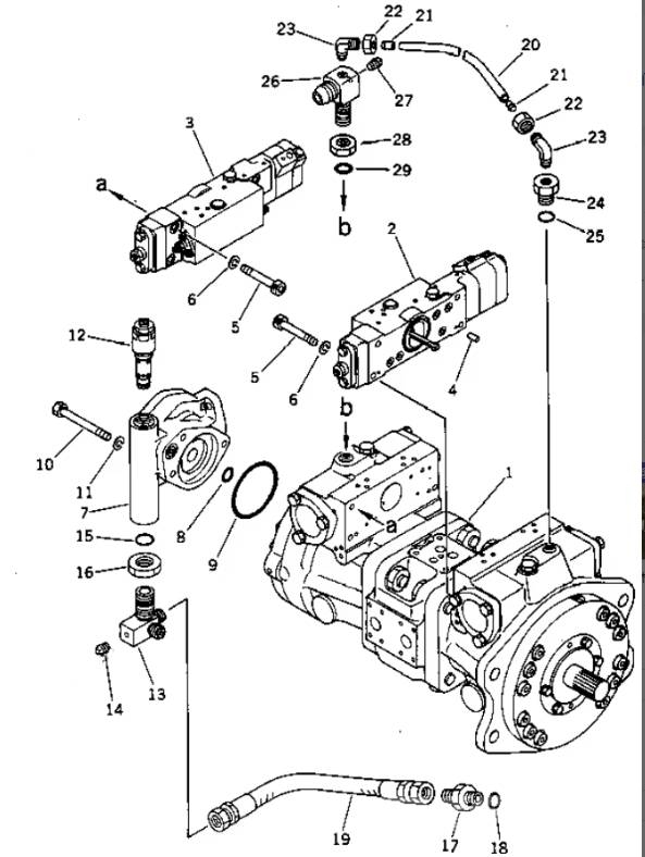 Komatsu PC75UU-1 PC75UU-2 Εκσκαφείς με ερπύστριες
