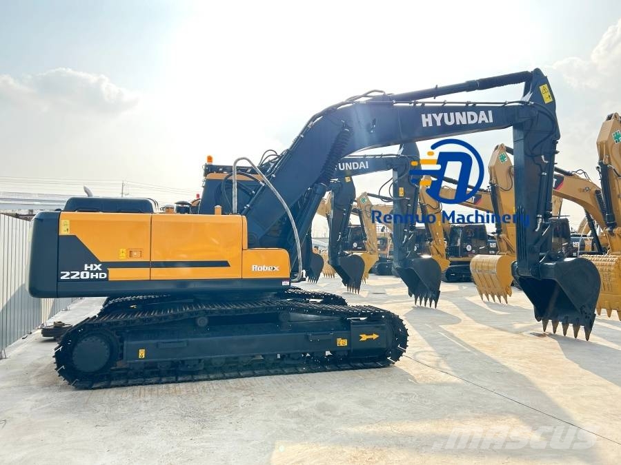 Hyundai HX220HD Gravemaskiner på larvebånd