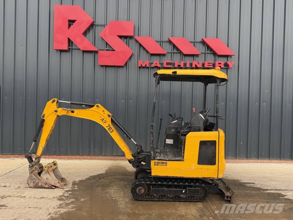 JCB 15 C-1 1.5t Mini Digger +3 Buckets +Q/H Minikaivukoneet < 7t