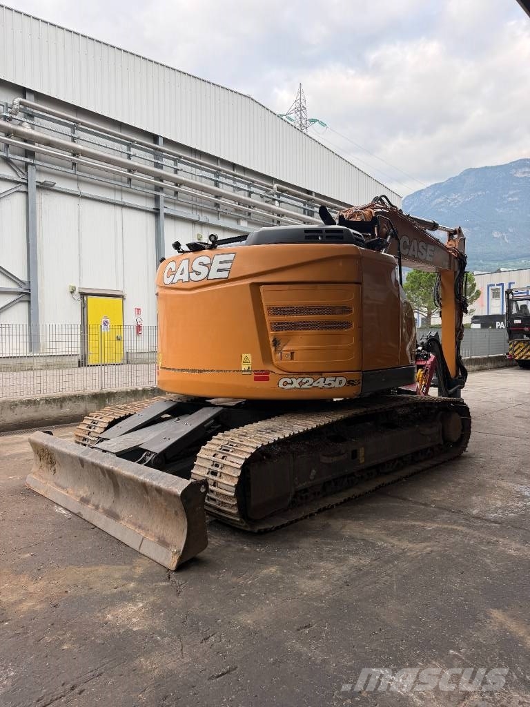 CASE mit Harvesterkopf Woody CX245D SR + Woody WH60-1 Žeriavy/Nakladače