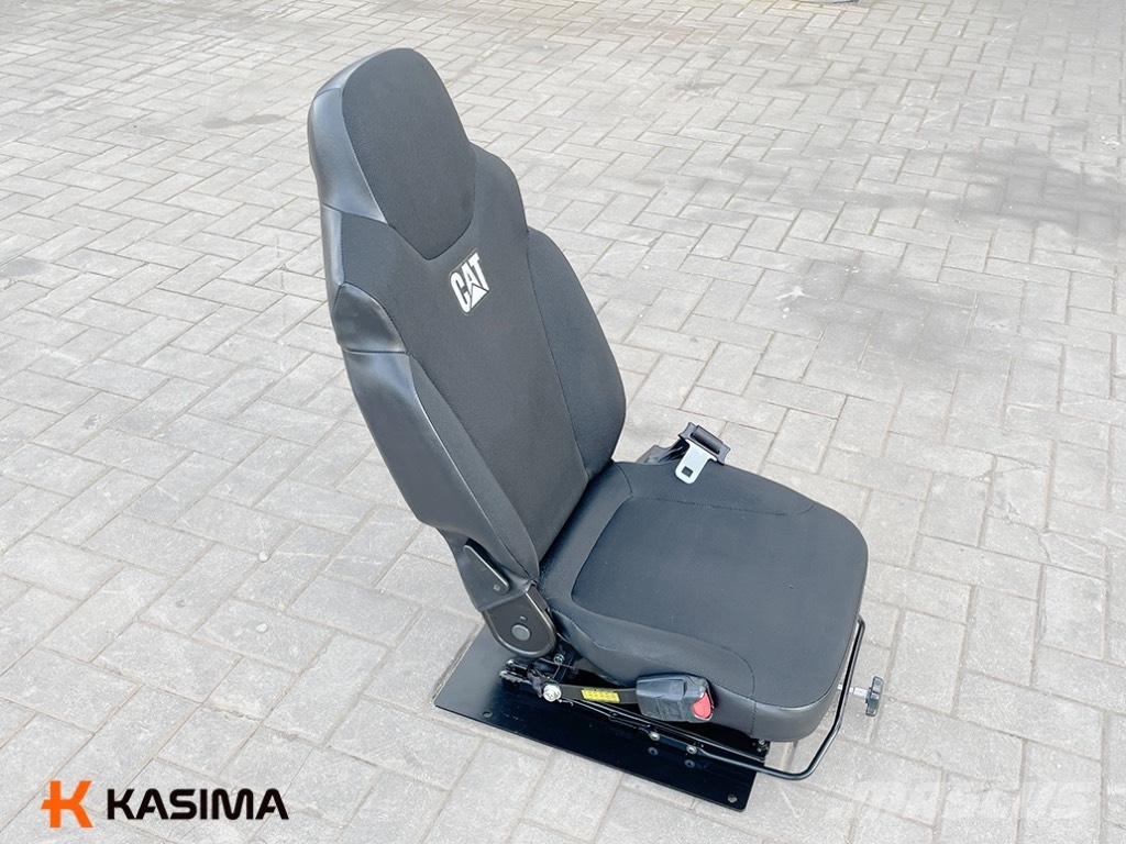 CAT 303 E CR high back suspension seat Kabinen