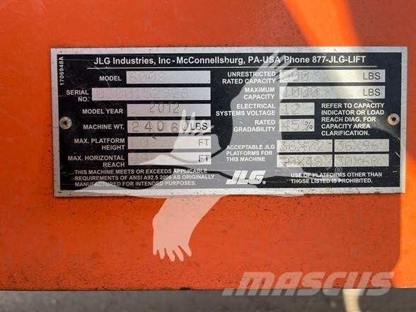 JLG 600S Podnośniki teleskopowe