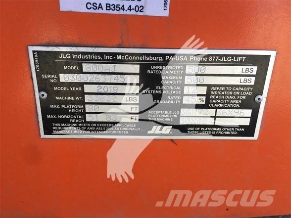 JLG 800AJ Kuukulkijat