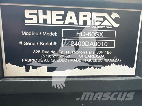 SHEAREX HD-60DX 건설 장비 - 기타