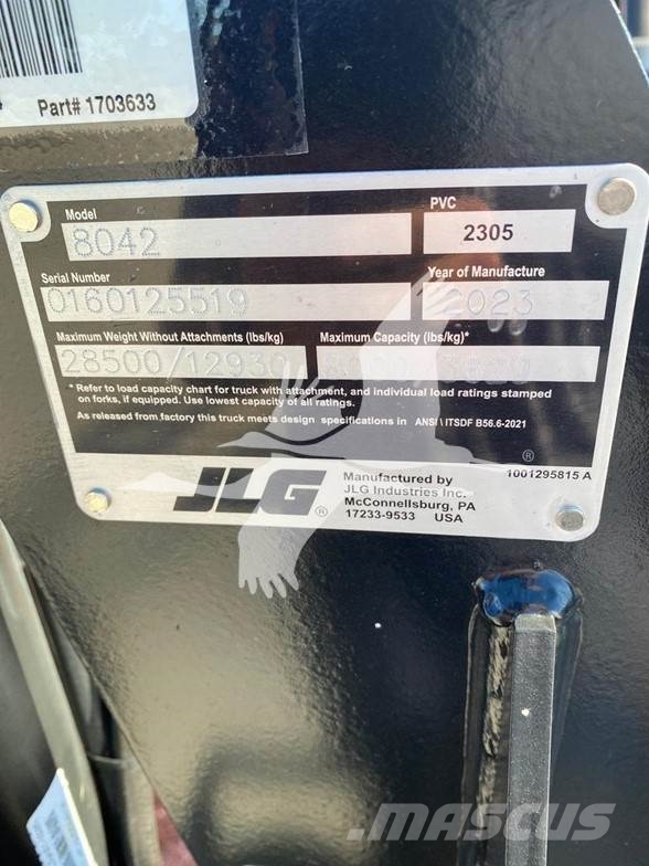 SkyTrak 8042 Teleskopik yükleyiciler