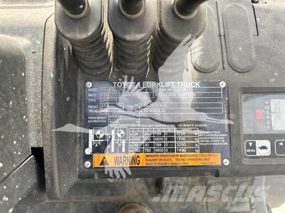 Toyota 8FGU25 Dizel forkliftler