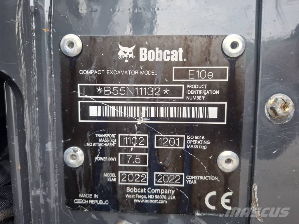 Bobcat E 10e SÄHKÖ Minigravere <7t