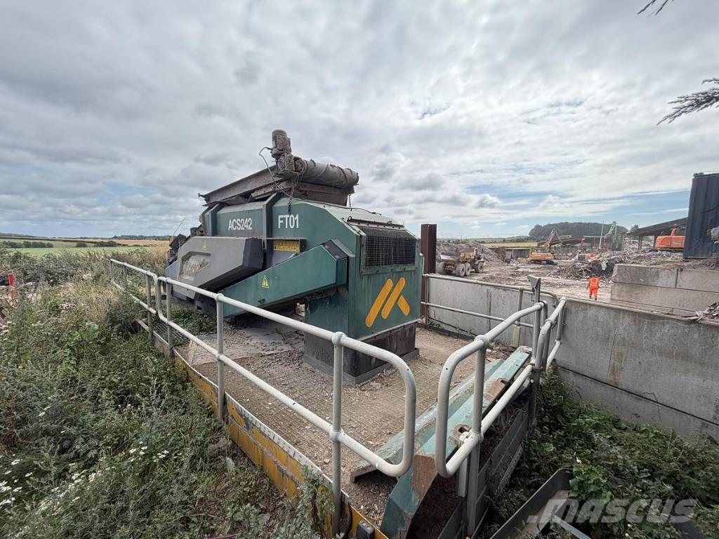 M&K ACS242 Air Density Separator - C&D/Skip Waste Sortieranlage / Abfallsortieranlage