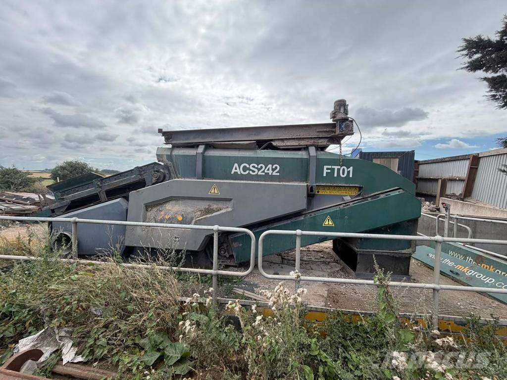 M&K ACS242 Air Density Separator - C&D/Skip Waste Sortieranlage / Abfallsortieranlage