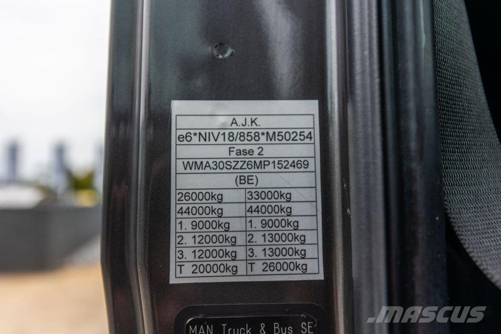 MAN TGS 33.470 BL - AJK Hook lift trucks