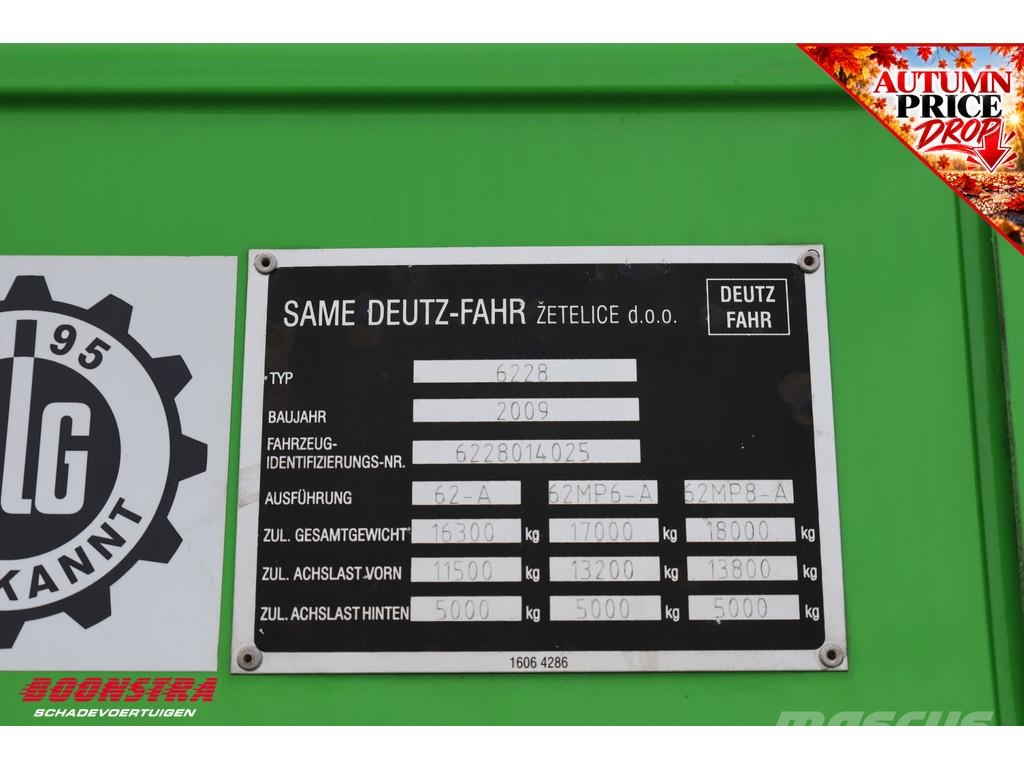 Deutz-Fahr 5690 HTS First Owner! 1.000 Uur Cosechadoras combinadas