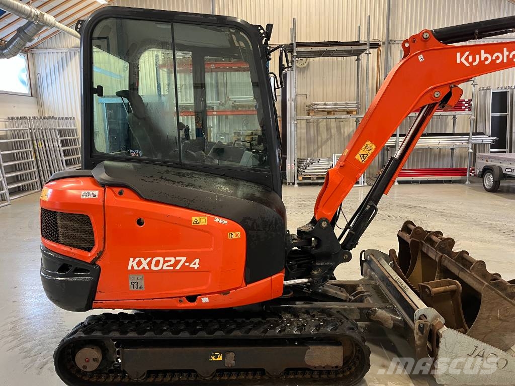 Kubota KX 027-4 Minigravemaskiner