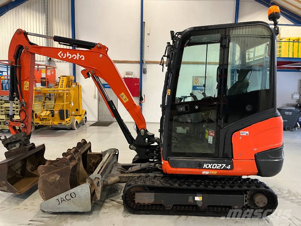 Kubota KX 027-4 Minigravemaskiner