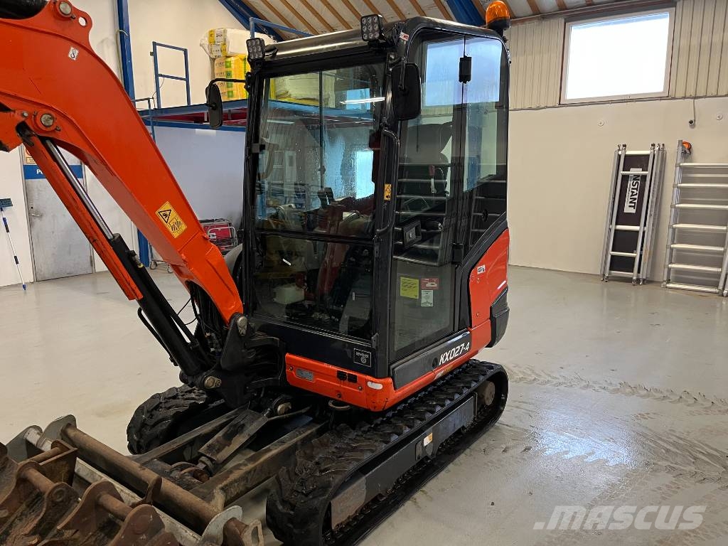 Kubota KX 027-4 Minigravemaskiner