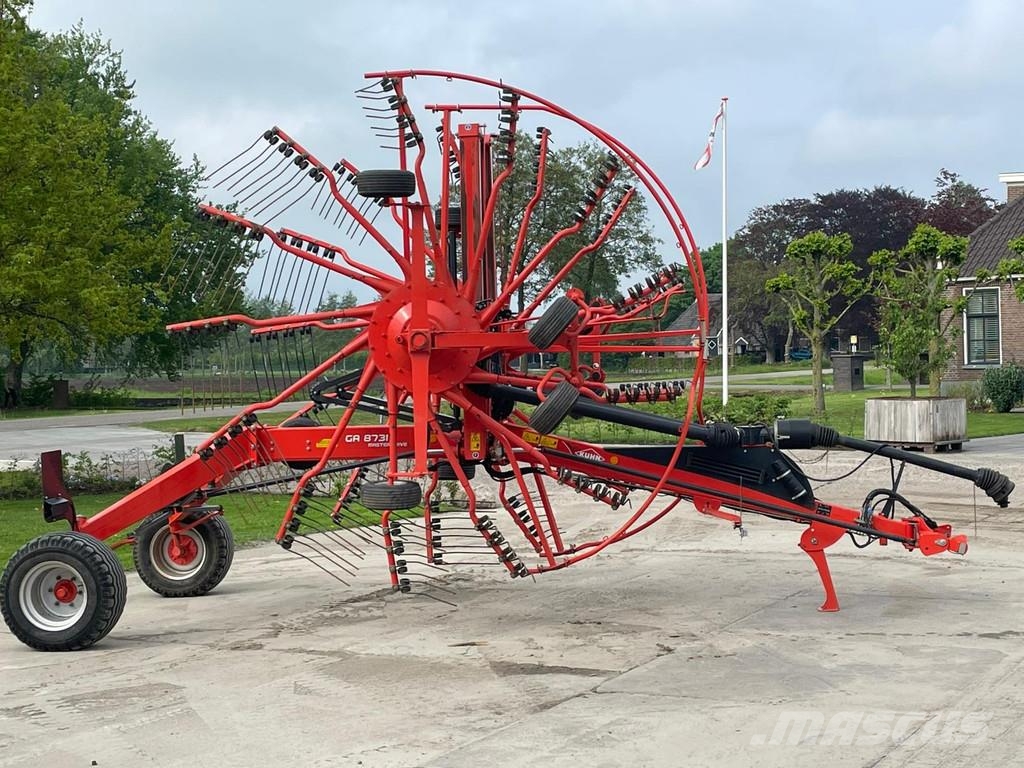 Kuhn GA 8731 Zwadhark Zwiller Rake Schwader GA 8731 Zwa Karhottimet