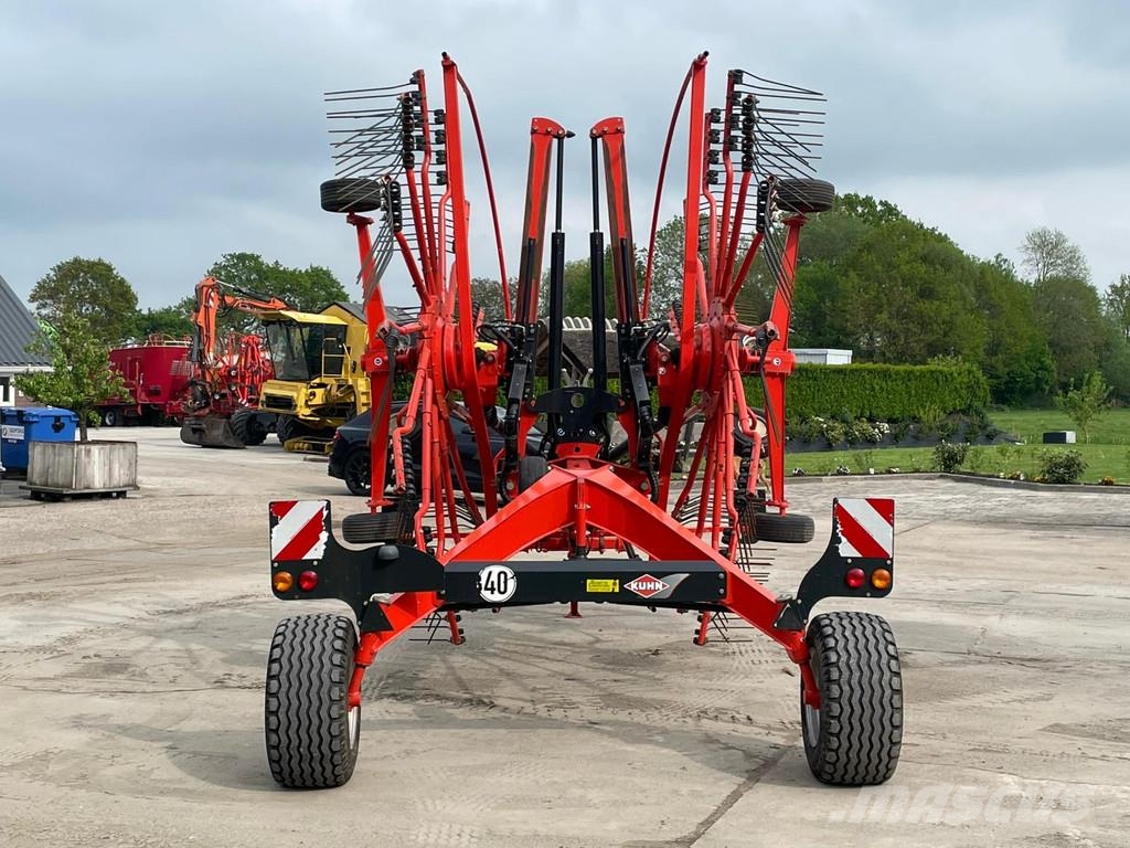Kuhn GA 8731 Zwadhark Zwiller Rake Schwader GA 8731 Zwa Karhottimet
