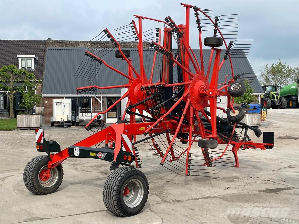 Kuhn GA 8731 Zwadhark Zwiller Rake Schwader GA 8731 Zwa Karhottimet