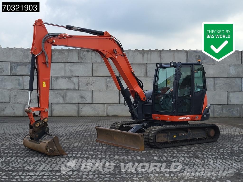 Kubota KX080 -4a2 A/C Miniescavatori