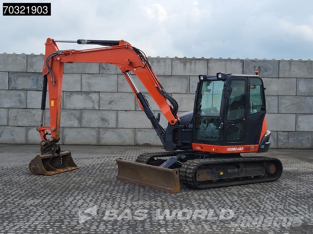 Kubota KX080 -4a2 A/C Minibagger < 7t