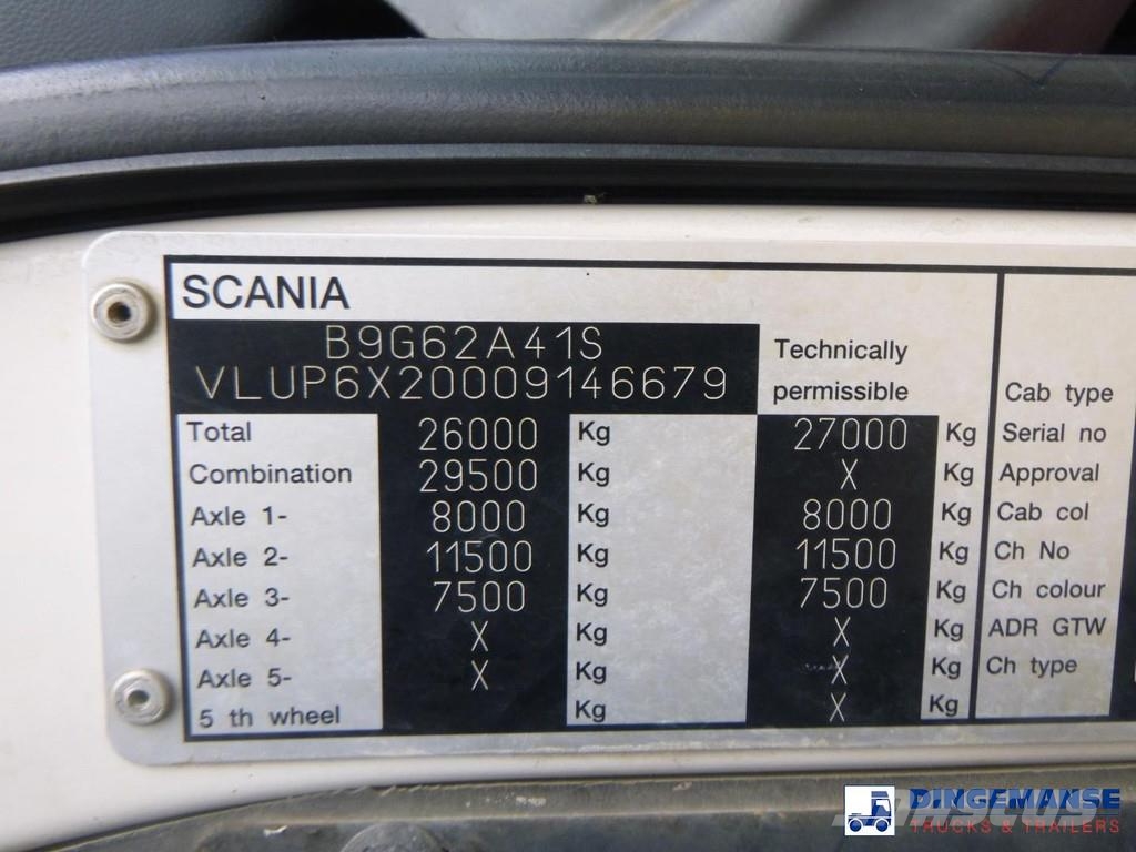 Scania P 320 DB 6X2 fuel tank 18.8 m3 / 5 comp Camiones cisternas