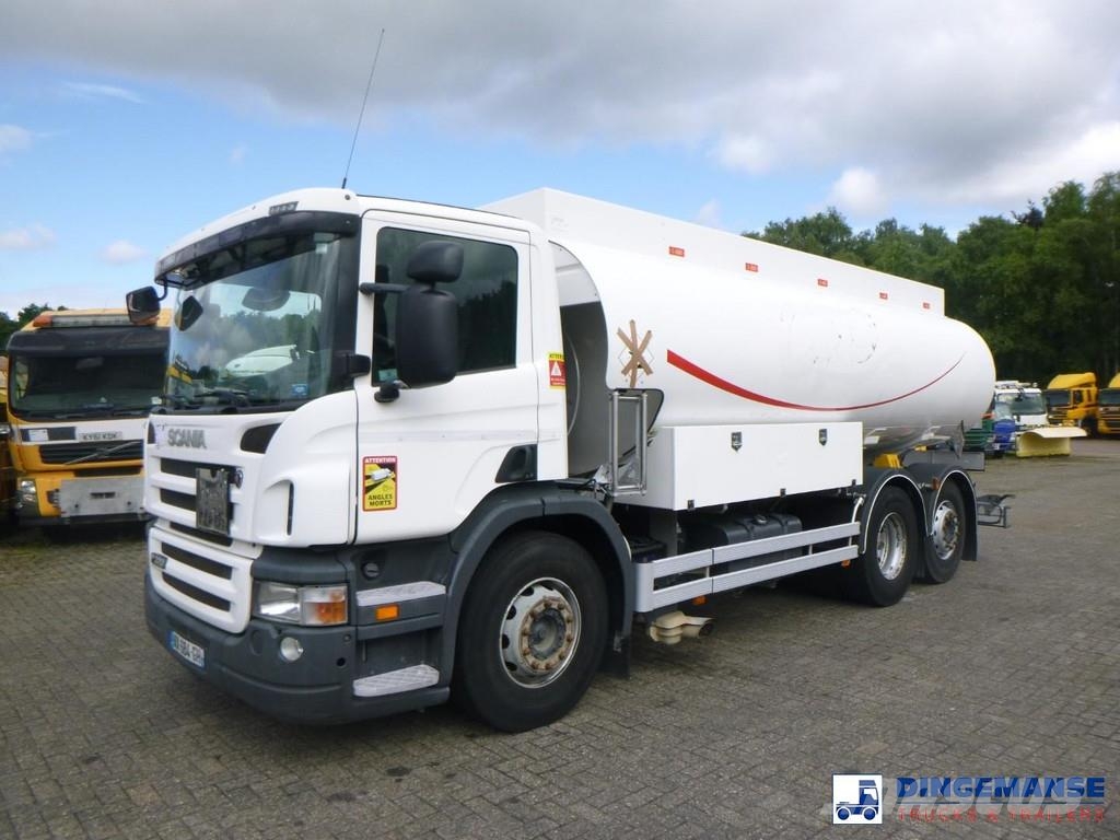Scania P 320 DB 6X2 fuel tank 18.8 m3 / 5 comp Camiones cisternas