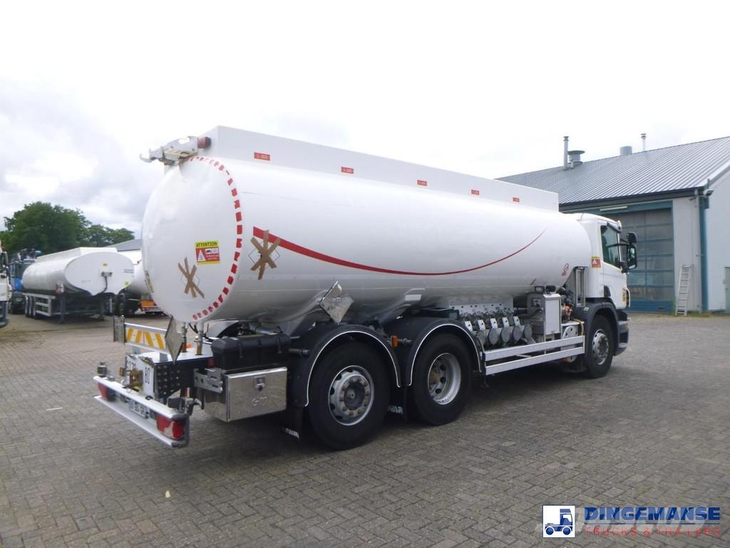 Scania P 320 DB 6X2 fuel tank 18.8 m3 / 5 comp Camiones cisternas