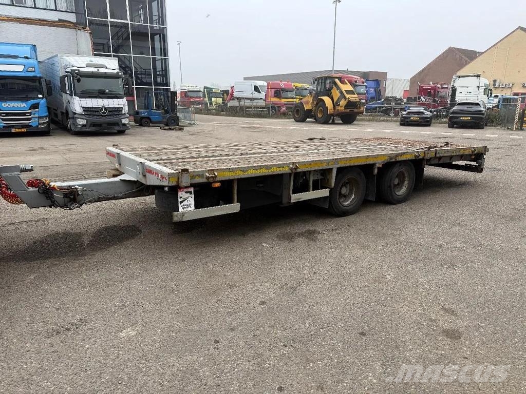 Volvo FM 460 6X2 HIAB 422-6 + 2 AXLE TRAILER رافعات صالحة لكل أنواع الطرق