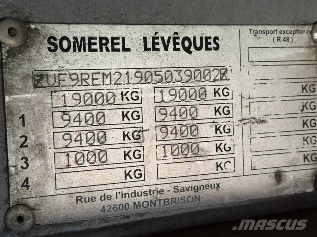 Volvo FM 460 6X2 HIAB 422-6 + 2 AXLE TRAILER رافعات صالحة لكل أنواع الطرق